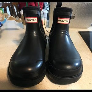 Hunter for Target short black rain boots